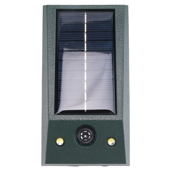 Animal Pest Bird Repellent with Motion Strobe and Intruder Alarm