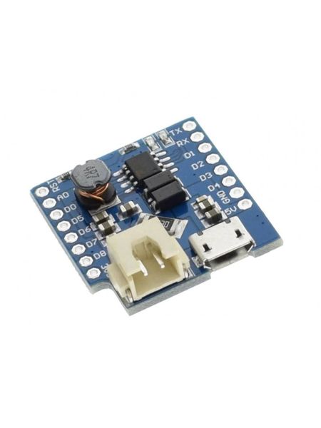 WeMos D1 Lithium Battery Charger Board with Mini USB
