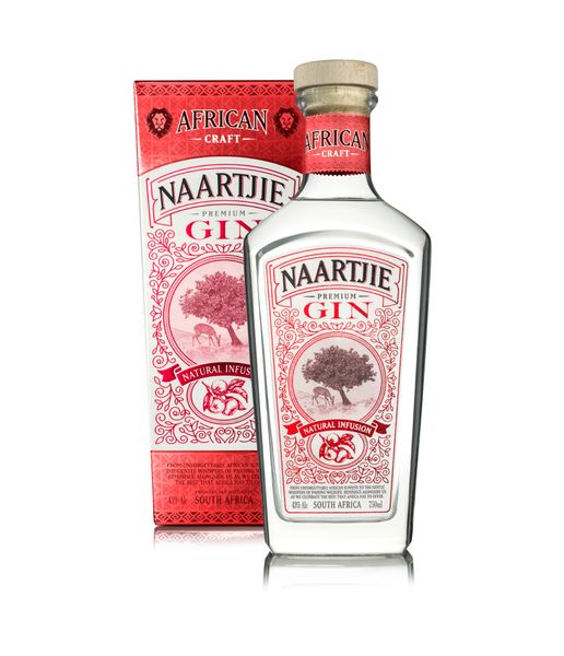 African Craft Gin - Naartjie Infused Premium Gin