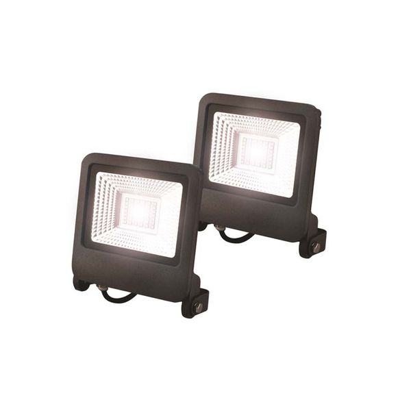 Litemate LED Floodlight 20W Twin Pack