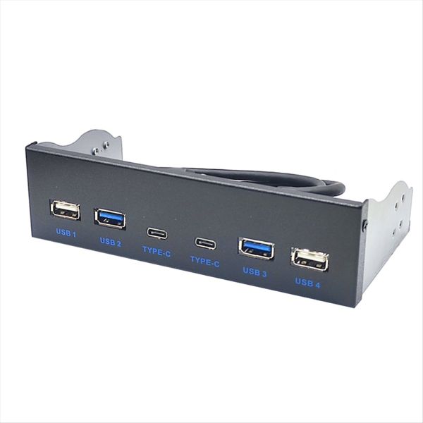 Usb 3.0 Front Panel for Desktop 5.25In Cd-Rom Drive Bay