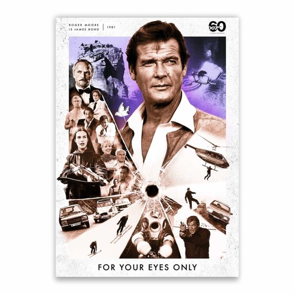 James Bond For Your Eyes Only Poster - A1