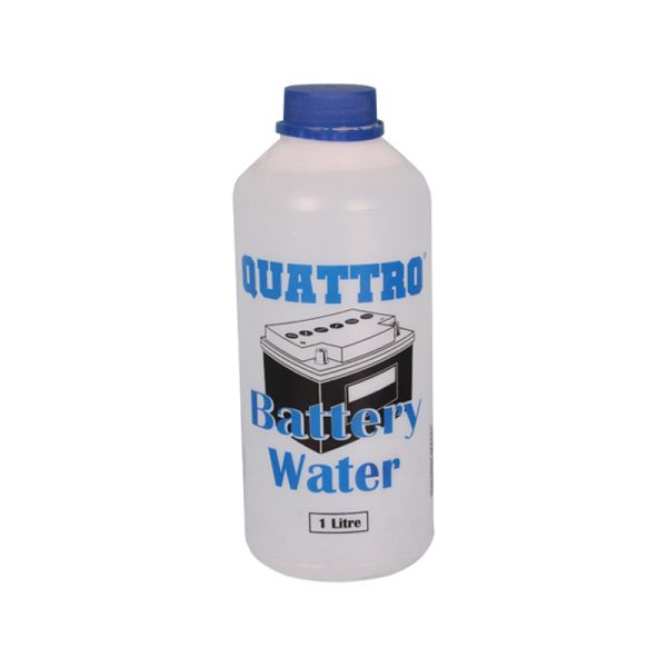Quattro - Distilled Water - Automotive - 1L - Bulk Pack of 6