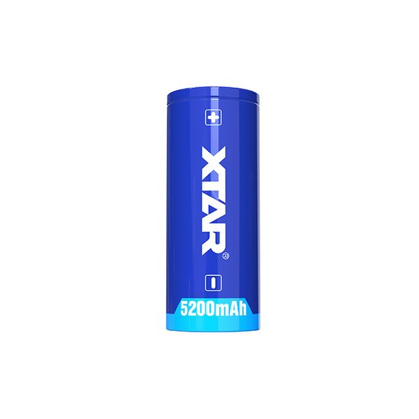 Xtar 26650 5200mAh 10A Battery Button Top