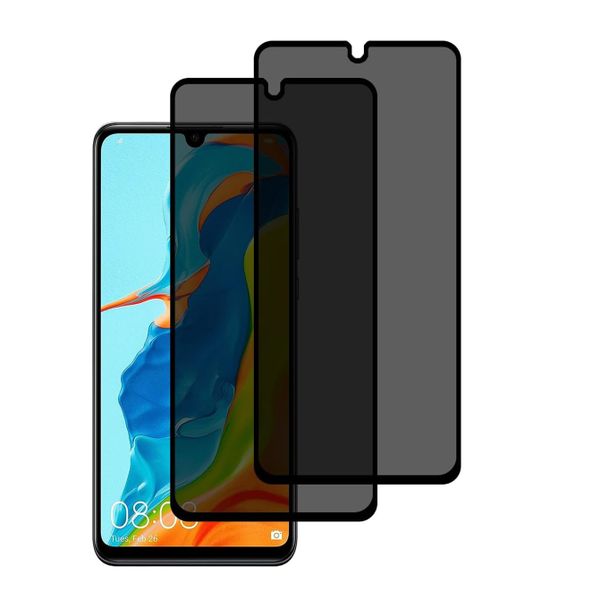 Ceramic Privacy Screen Protector Compatible with HUAWAI P30 lite - 2 Pack