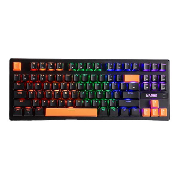 Marvo KG901C Krone 87-Keys Blue Switch Mechanical Gaming Keyboard