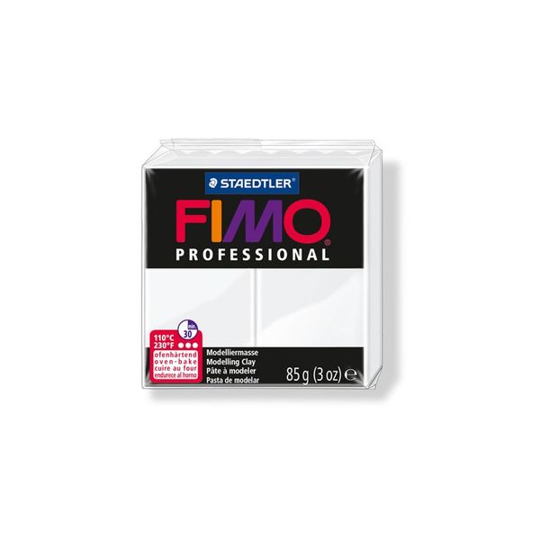 Staedtler Mod. clay Fimo professional white 85g
