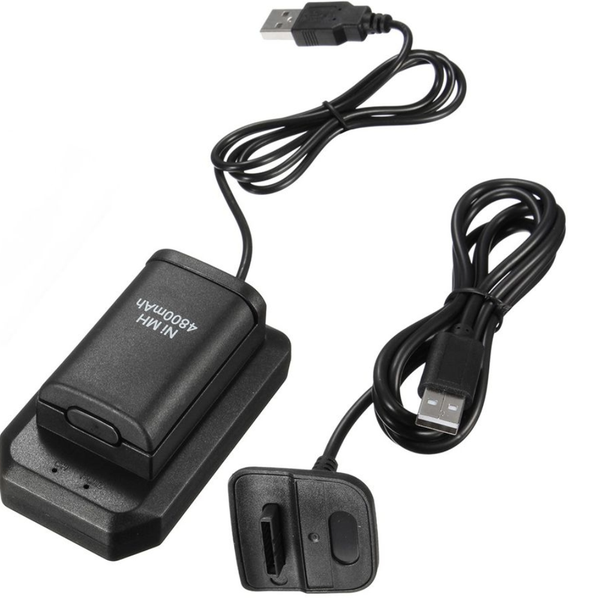 Play &amp; Charge Kit Battery Pack 3 in 1 for XBOX 360 - Battery Charge Kit