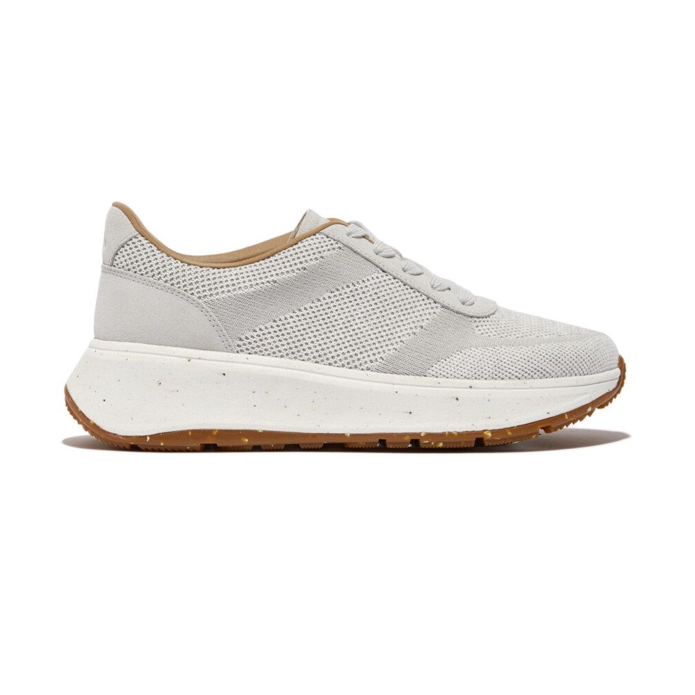 FitFlop F-Mode E01 Knit Flatform Sneakers TipToe Grey | Shop Today. Get ...