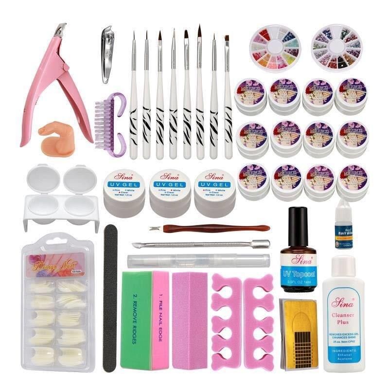 Manicure Gel Kit 24 pieces - Beginner Set | Shop Today. Get it Tomorrow ...