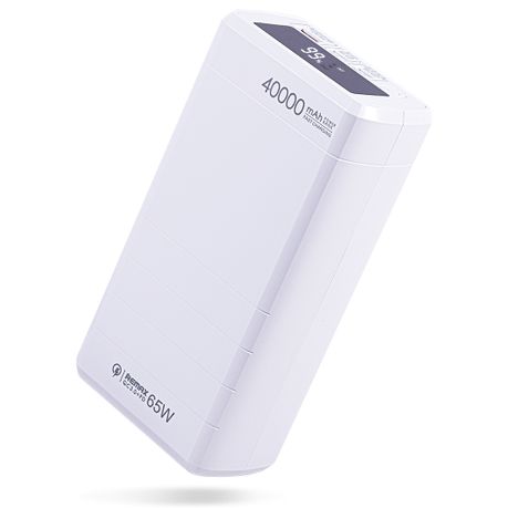 Remax 40000mAh Laptop Power Bank 65W Fast Charging Only Type-c Charging, Shop Today. Get it Tomorrow!