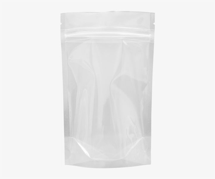 100 Piece Stand up Resealable Pouch Bags 210mm x 300mm Clear