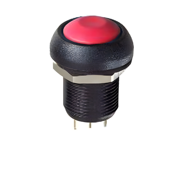 IMR7Z462 IP67 Red Snap Action Pushbutton Switch 12mm 3A 28VDC