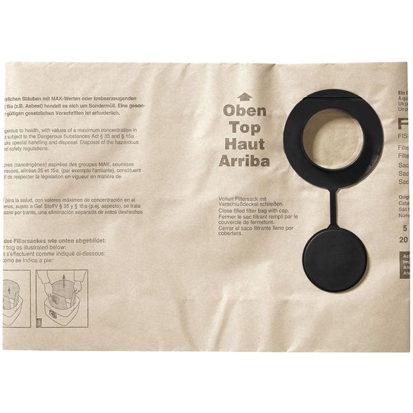 Festool - Filter Bag - 2-Ply - FIS-SR 202/5 - 487482