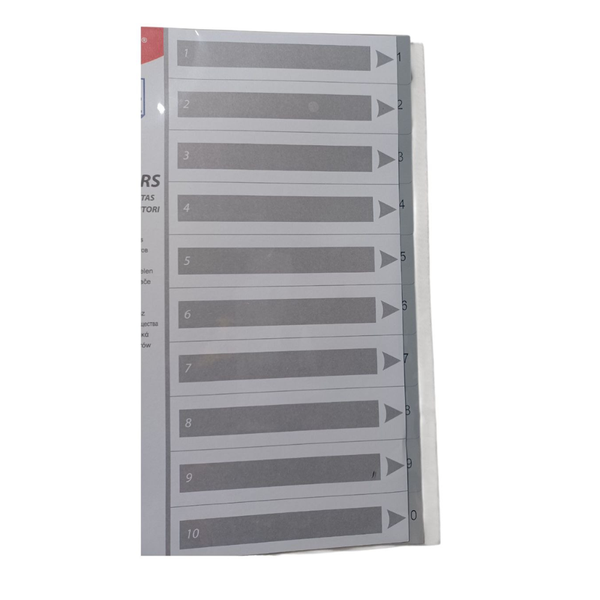 11 Hole Dividers for Binders A4
