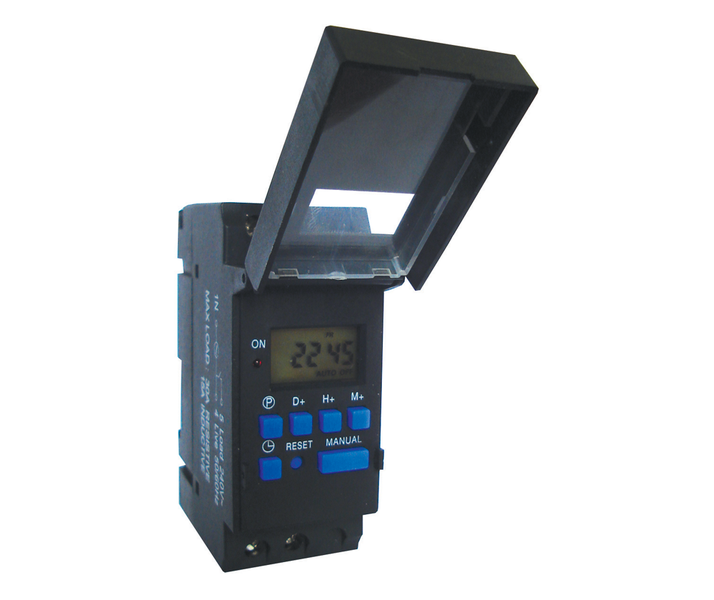 MCE Electric 20A Geyser Time Switch - Mini Rail Mount