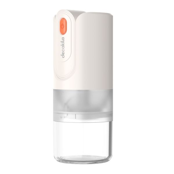 Decakila - Cordless Rechargeable Coffee Grinder with Scoop Brush - White