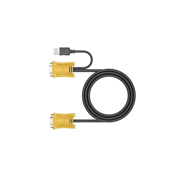1.2m 2-in-1 USB VGA KVM Cable
