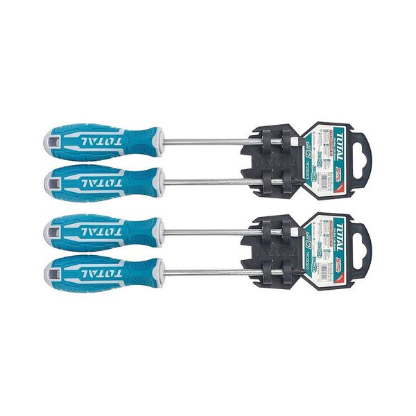 Total Tools 2 Pcs Screwdriver Set (2 Sets)