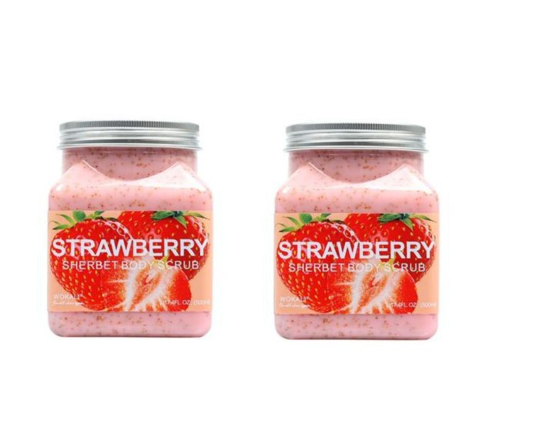 Pack of 2 Strawberry Sherbet Body Scrub - 350 ml