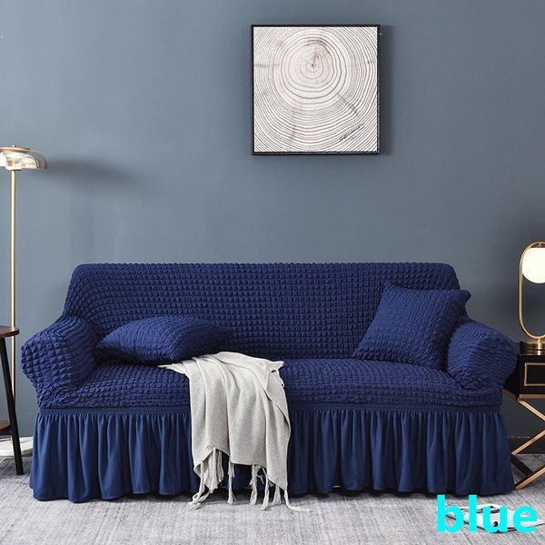 Stretch Couch Cover-Blue seater set Shop Get it