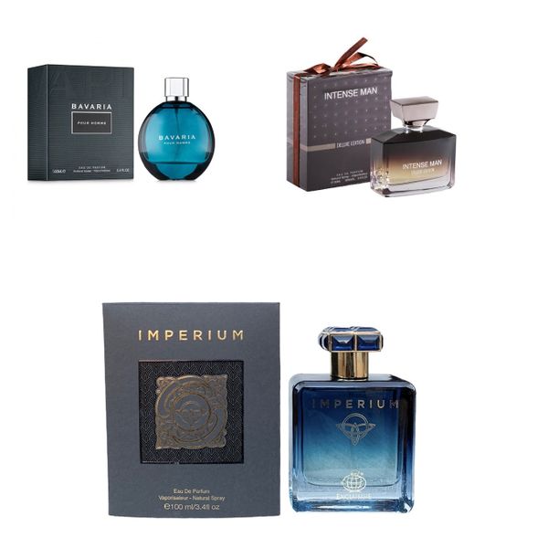 Fragrance World Bundle - Bavaria, Imperium, Intense Man Deluxe