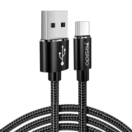 Yesido 2.4Amp Type-C Usb Braided Charging And Data Cable CA57 Image