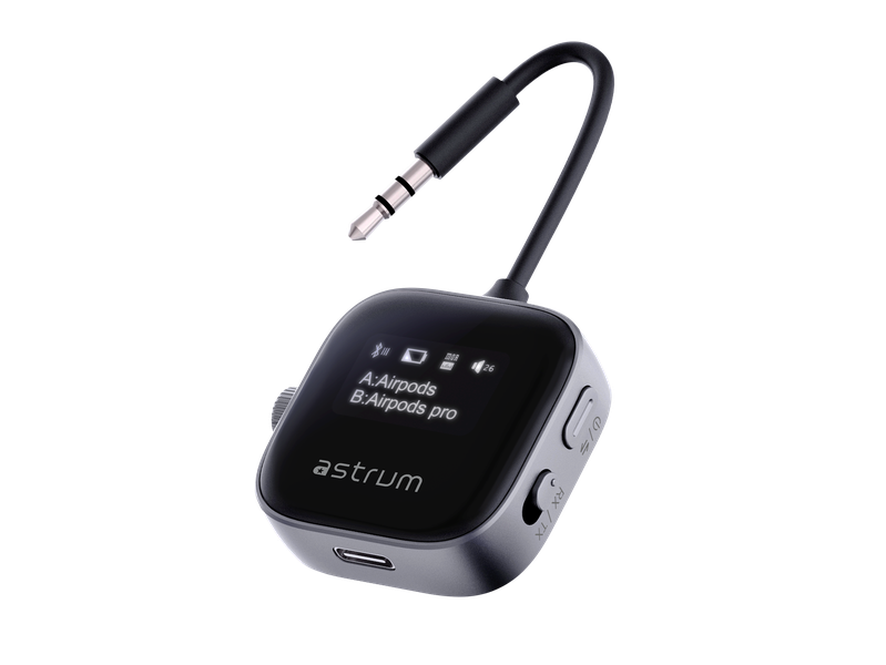 Astrum Multi-Device Wireless Audio Transmitter &amp; Receiver, AUX - BT300