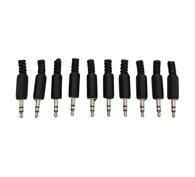 SiRCONY 3.5mm Adaptor Plug - 10 Pack