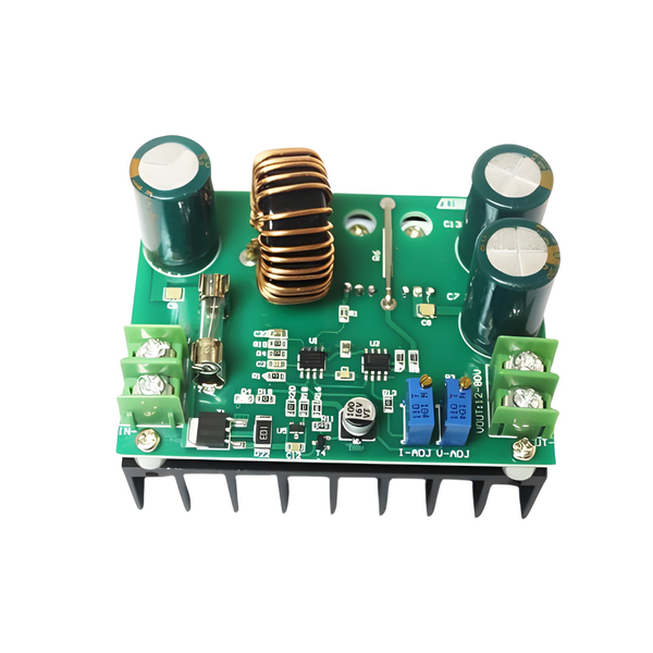 BMT 600W DC/DC Boost Converter 12-80V 10A Adjustable Car Laptop Power