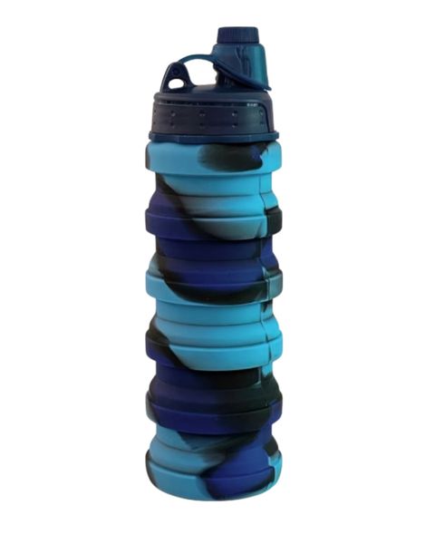 Collapsable &amp; Foldable Silicone - 500Ml Water Bottle