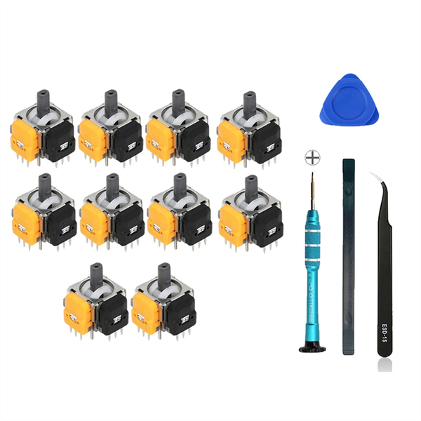 10 Pcs 4Th Gen Hall Joysticks&amp;Screwdriver Kit for Xbox Series S/X