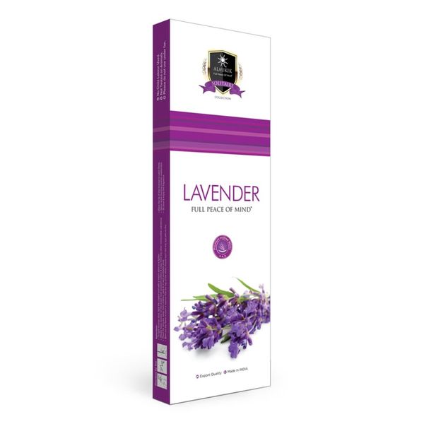 Alaukik Lavender Incense Sticks 90g Box