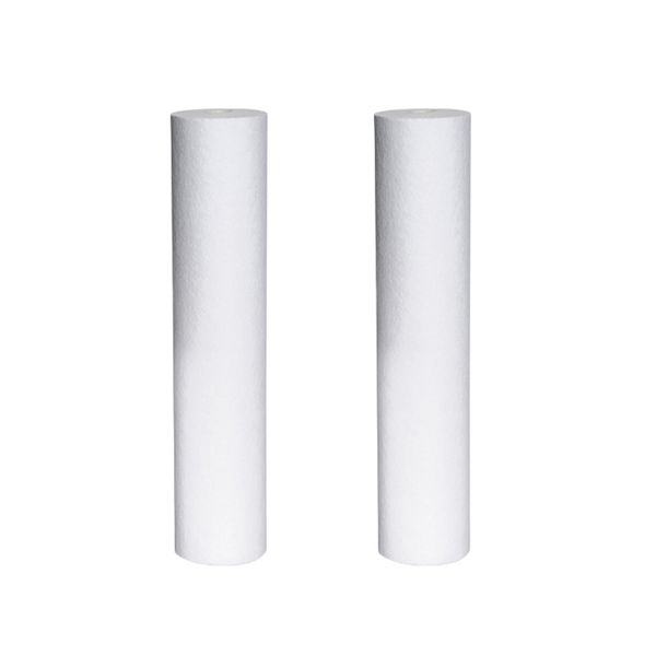 2x 5 Micron Sediment Filter Cartridge - 20 Inch Fat 4.5" Diameter