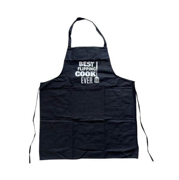 Braai Apron with Front Pocket (Best Flippen Cook Ever)