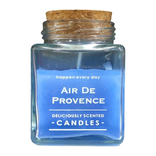 Ocean Blue Scented Candle - Refreshing Coastal Aroma - Blue