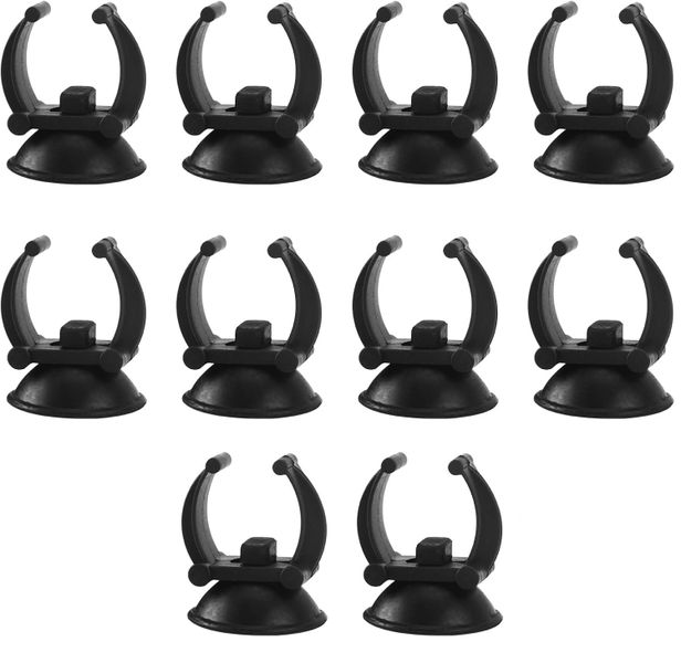 10 Pieces Aquarium Heater Suction Cups, Heavy Duty Sucker with Bracket Clip
