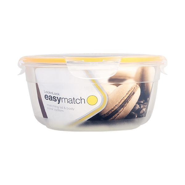 LocknLock Easy Match Round Storage Container 2.1lt