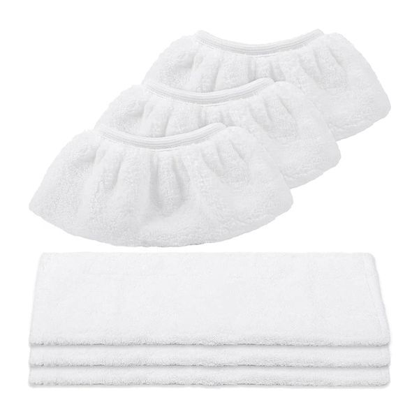 Microfiber Cloth Set Compatible for Karcher EasyFix Steam Cleaner SC2,SC3,S