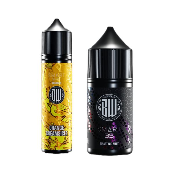 Bewolk SMART Shot 35MG - Orange Creamsicle (60ml Combo)