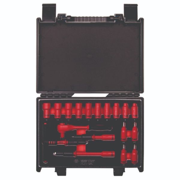 King Tony - 1/4" Vde Insulated Tool Set 18 Piece