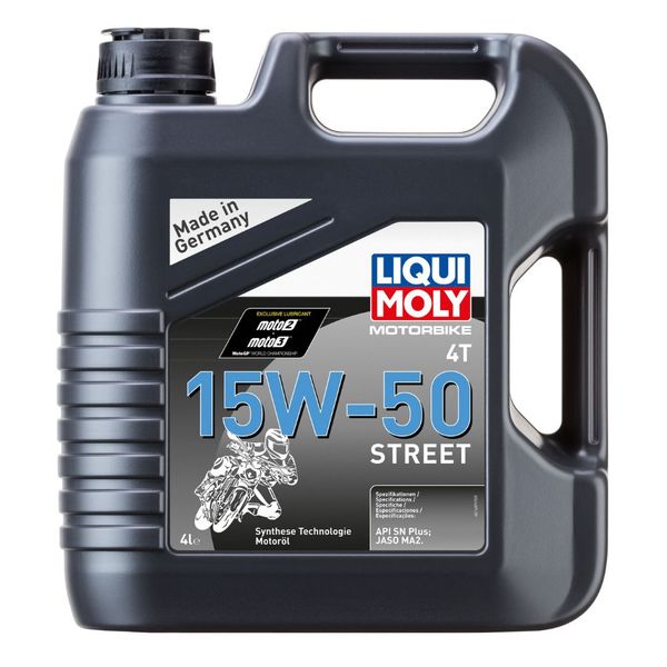 4L Liqui Moly Motorbike 4T 15W-50 Street Oil