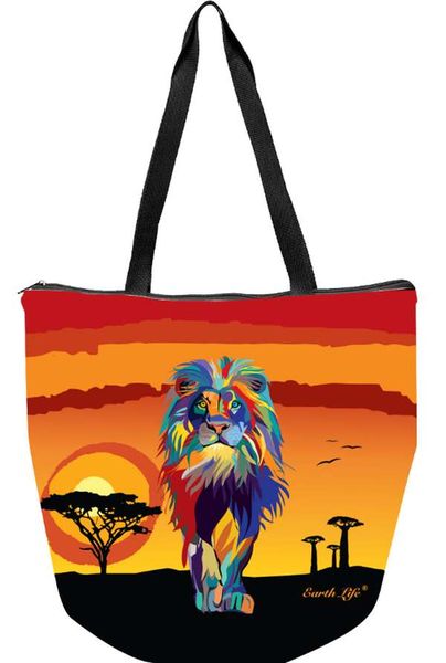 Inspirit Earth Life Lion - Tote Bag
