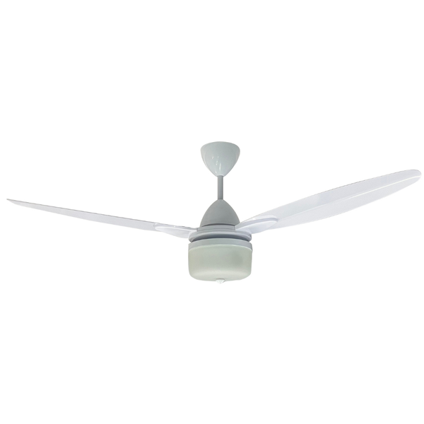 Senorita Ceiling Fan White 3x1200mmAluminium Blades White +Reg1F + Cleo