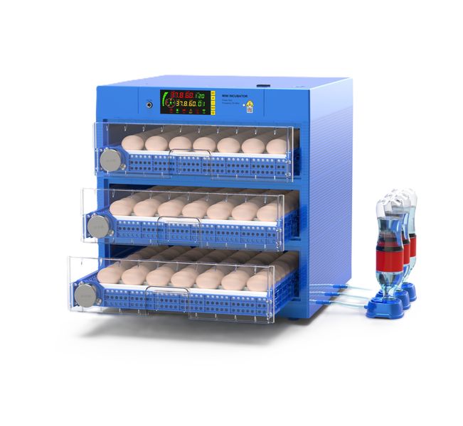 Big Blue Roller 192 Egg Incubator-Dual Power Series