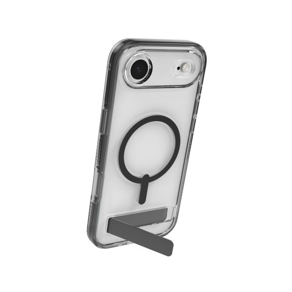 Zagg Santa Cruz Snap Kickstand Clear Case Compatible with iPhone 17 Air