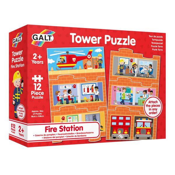 Galt Toys Tower Puzzle Fire