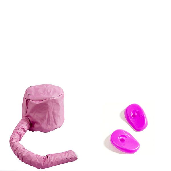Hair Dryer Bonnet with Bonus Pack of Ear Protectors