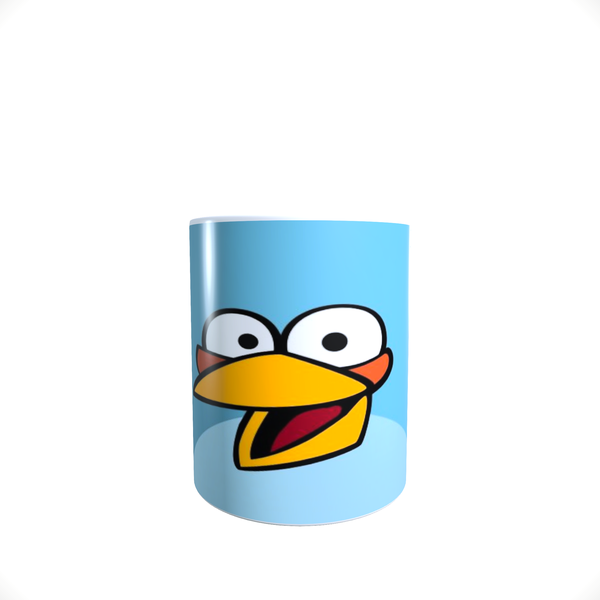 Angry Birds - The Blues Face Aesthetic - Coffee Mug