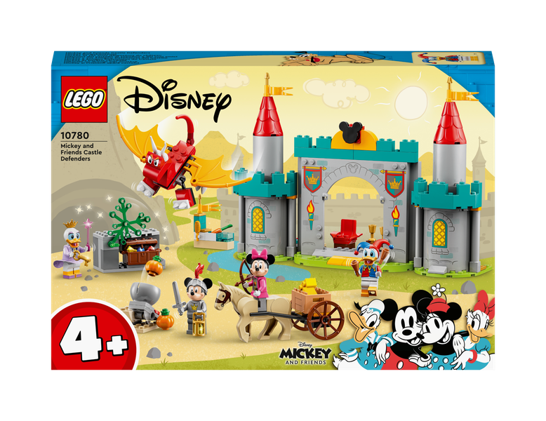 LEGO® | Disney Mickey and Friends – Mickey and Friends Castle Defenders 10780 Building Toy Set (215 Pieces)